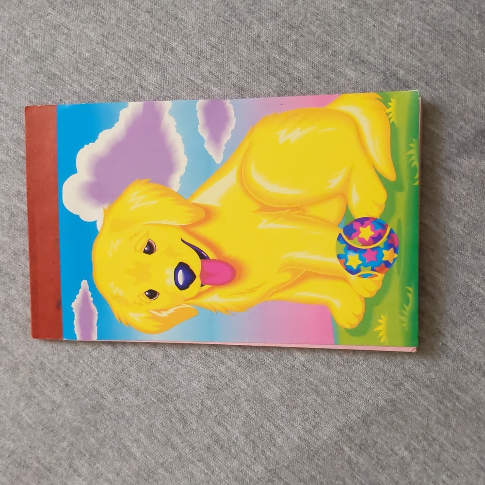 Vintage Lisa Frank Casey Notepad NEVER USED - Picture 1 of 3